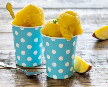 Манговый щербет