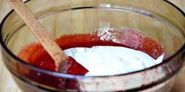 мороженое домашний клубничный щербет из йогурта