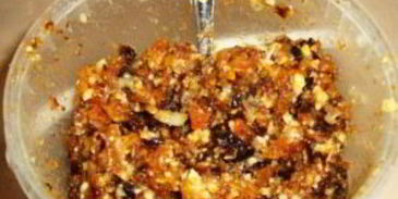 щербет из сухофруктов и орехов