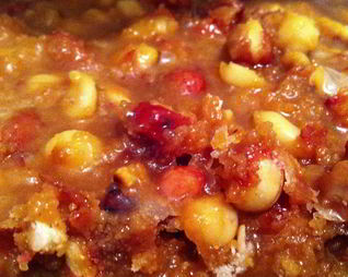 Щербет с жареным арахисом