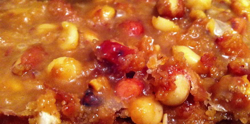 Рецепт щербета с жареным арахисом