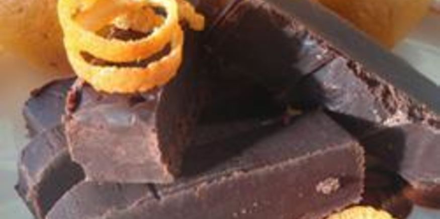 Рецепт шоколадна-апельсинового щербет