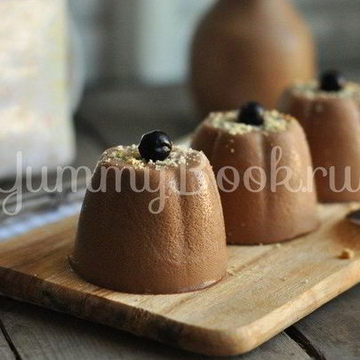 Шоколадная панна-котта