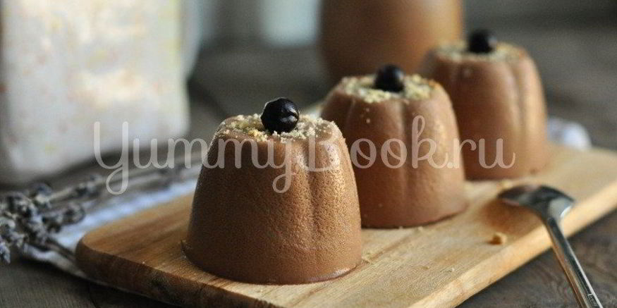 Рецепт шоколадной панны-котты