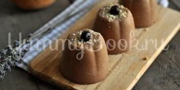 шоколадная панна-котта