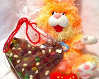 Шоколадный подарок своими руками