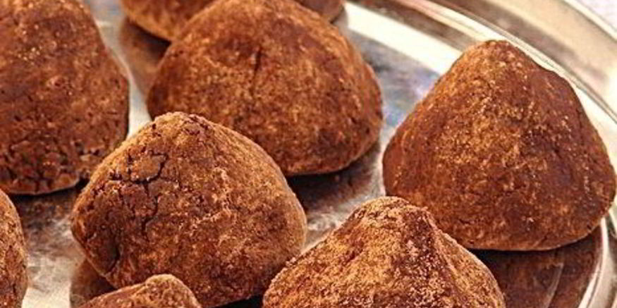 Рецепт шоколадных трюфелей с грецкими орехами