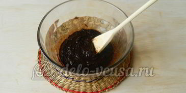 сладкая колбаска из бисквита