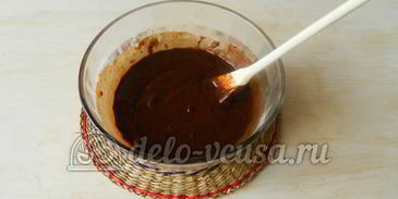 сладкая колбаска из бисквита