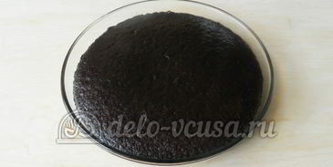 сладкая колбаска из бисквита