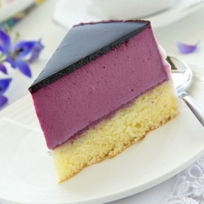 Черничное суфле для торта