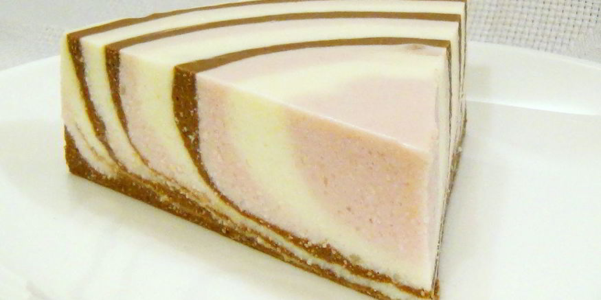 Рецепт десерта полосатое суфле