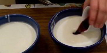 десерт полосатое суфле