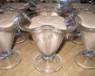 Десерт Шоколадный крем суфле