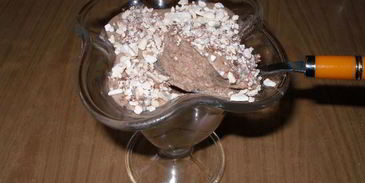 десерт шоколадный крем суфле