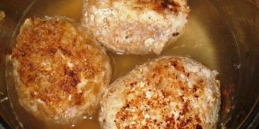 детские котлетки-суфле