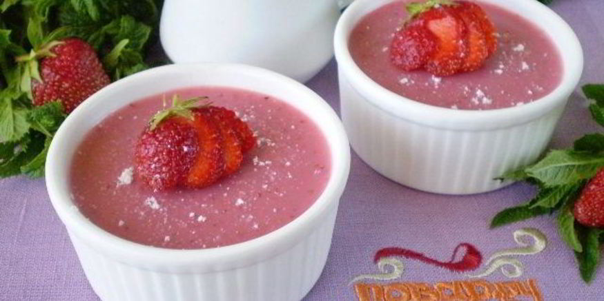 Рецепт клубничного суфле