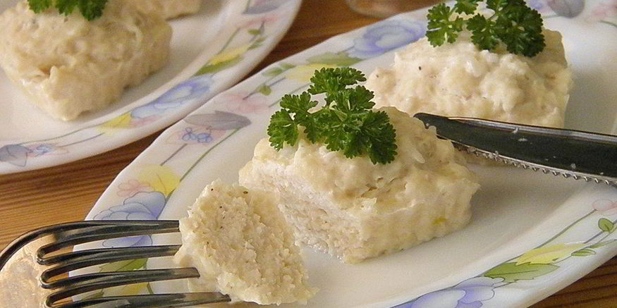 Рецепт куриного суфле для детей