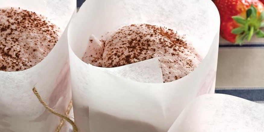 Рецепт ледяного клубничного суфле