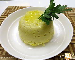 Паровое суфле из рыбы в мультиварке