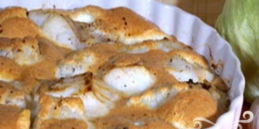 Рецепт судака в сырном суфле