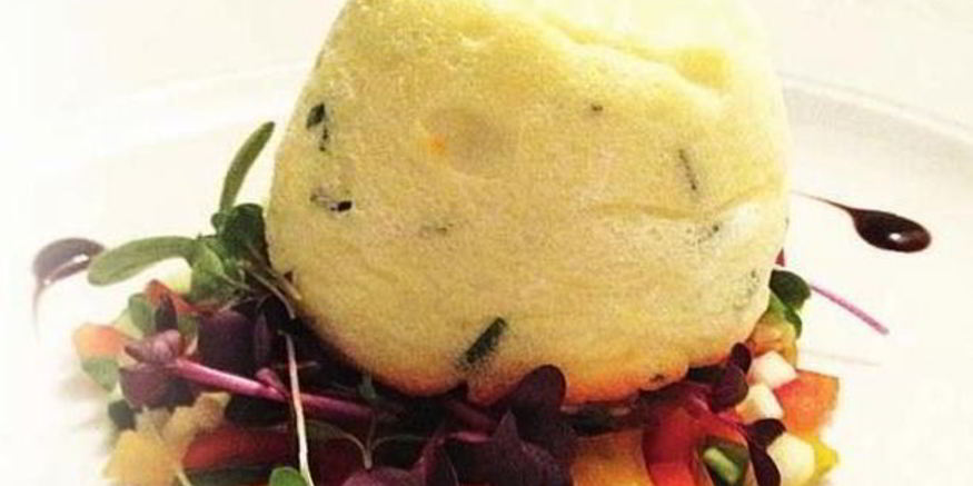 Рецепт суфле из голубого сыра и эстрагона