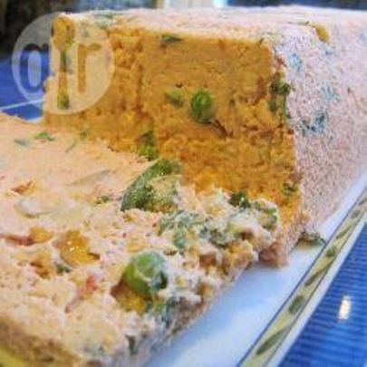 Суфле из лосося со сливками