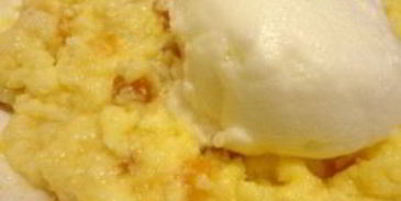 суфле из манки