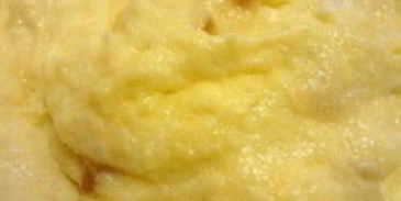 суфле из манки