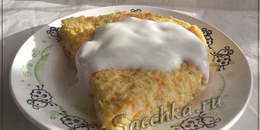 Рецепт суфле из моркови и яблок