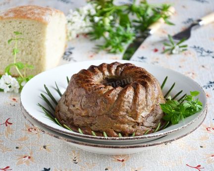 Суфле из печени в духовке