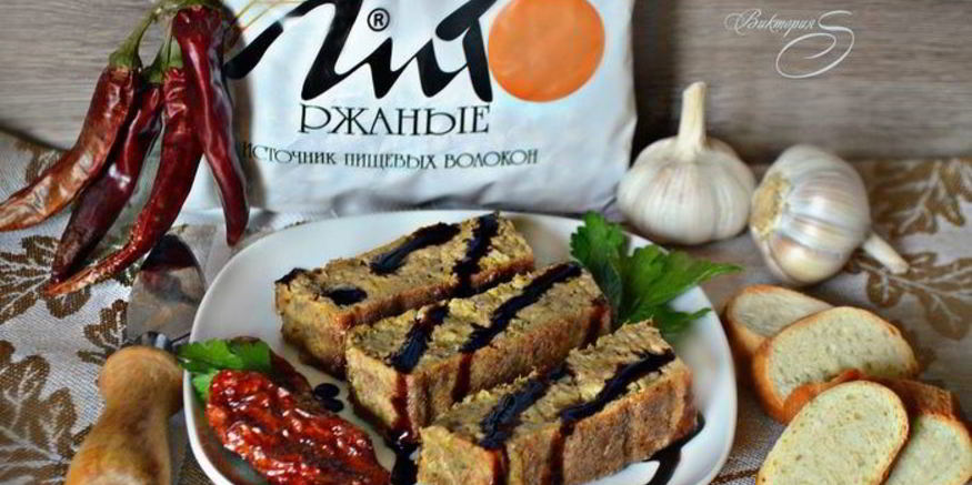 Рецепт суфле из запеченного баклажана с перцем и отрубями