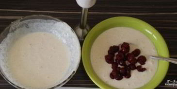 суфле с вишней