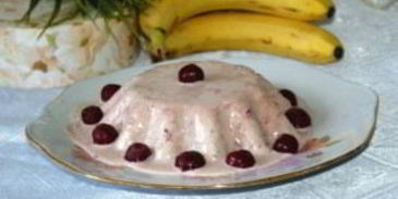 суфле с вишней