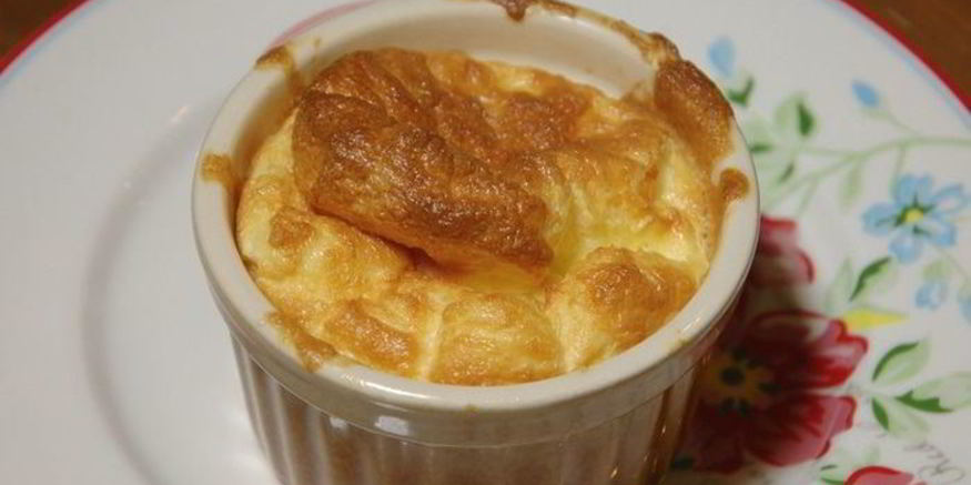 Рецепт суфле с зеленым горошком