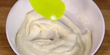 суфле с зеленым горошком