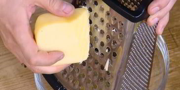 суфле с зеленым горошком