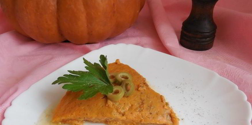 Рецепт тыквенно-оливкового суфле