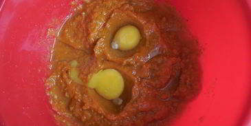 тыквенно-оливковое суфле