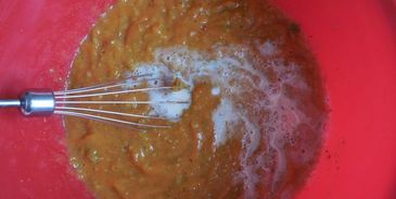 тыквенно-оливковое суфле