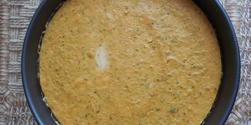 тыквенно-оливковое суфле