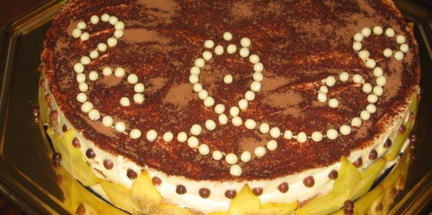 Рецепт дынного торта-тирамису