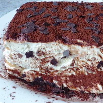 Изысканный тирамису с яйчным ликером