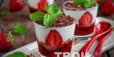 клубничное тирамису