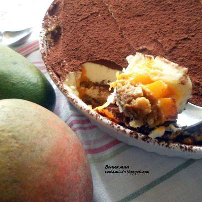 Манговый тирамису