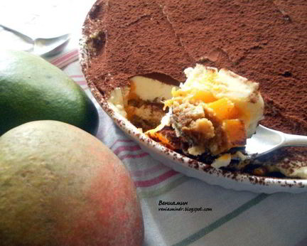 Манговый тирамису