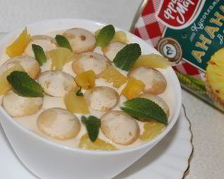 Тирамису ананасовое