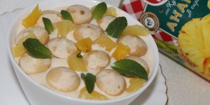 Рецепт тирамису ананасового