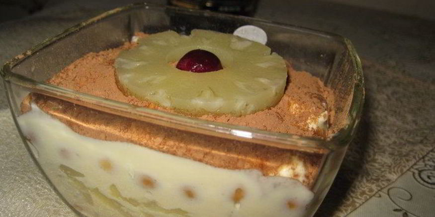 Рецепт тирамису ананасы в шампанском