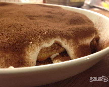 Тирамису без маскарпоне